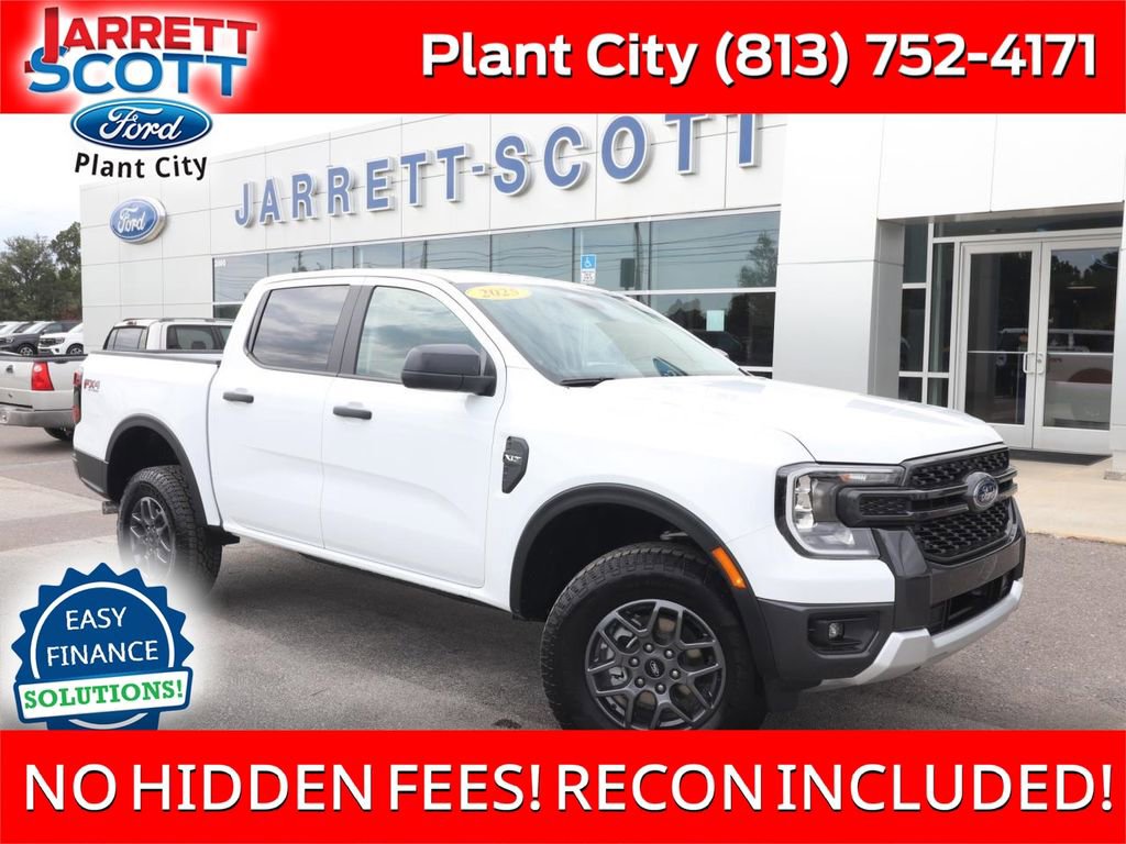 Certified 2025 Ford Ranger XLT w/ FX4 Off-Road Package