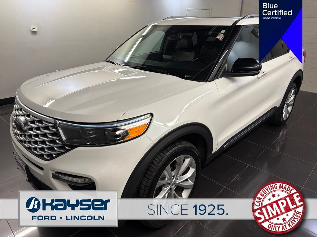 Certified 2023 Ford Explorer Platinum w/ Technology Package AWD/4WD image 3