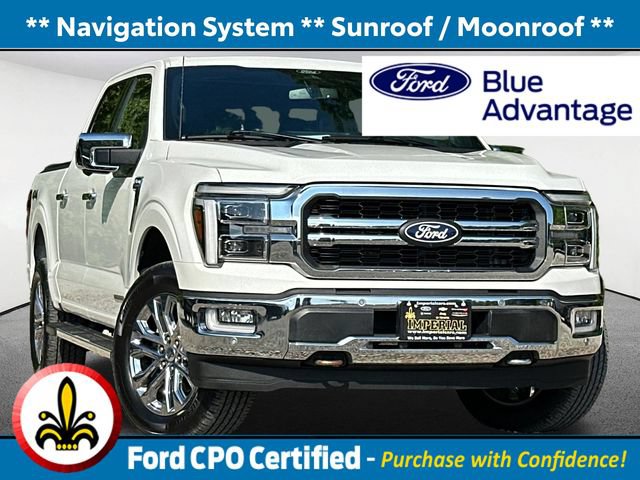 Certified 2024 Ford F150 Lariat w/ Equipment Group 502A High AWD/4WD image 1
