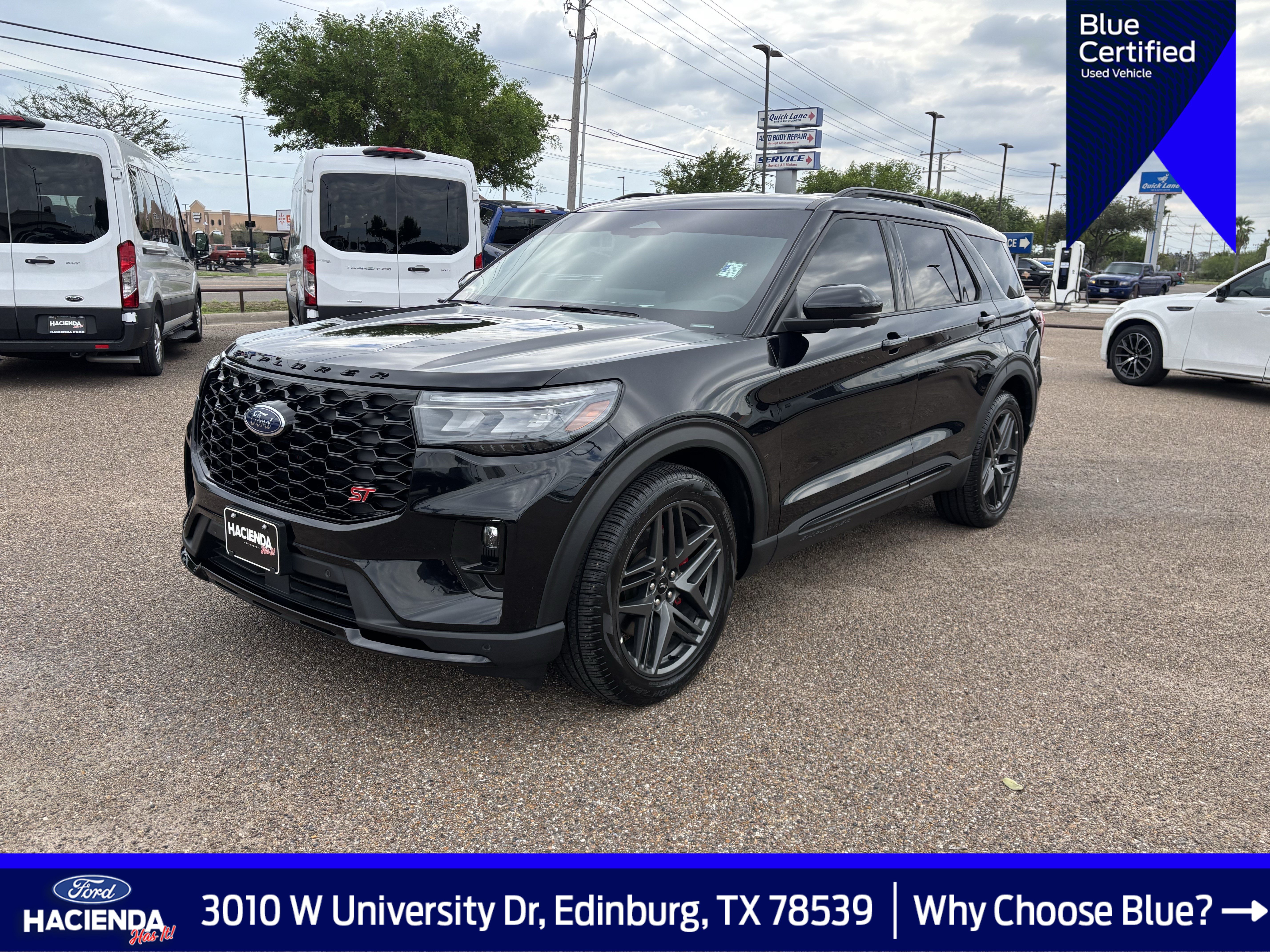 Certified 2025 Ford Explorer ST w/ Sun And Sound Package