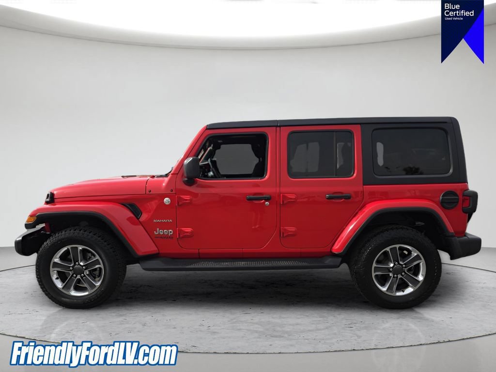 Used 2020 Jeep Wrangler Unlimited Sahara AWD/4WD image 3
