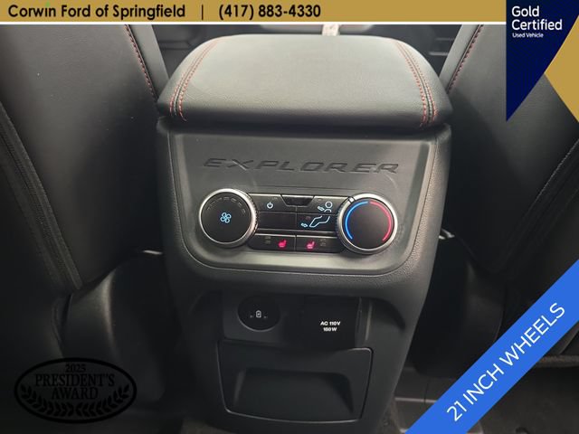 Certified 2025 Ford Explorer ST w/ Sun And Sound Package AWD/4WD image 15