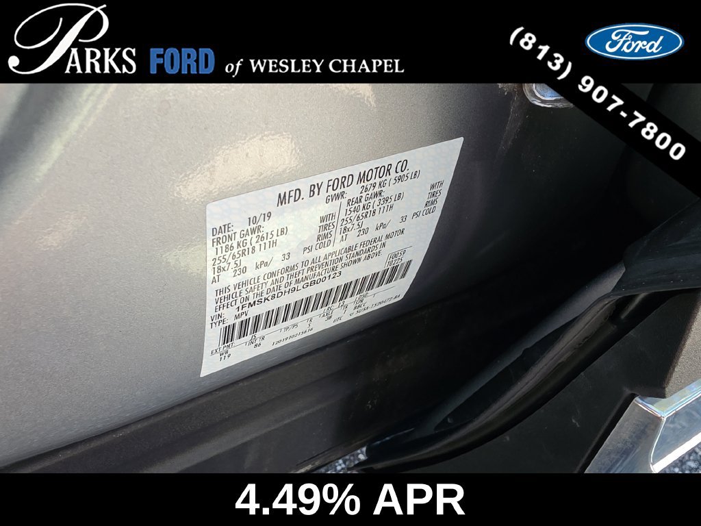 Certified 2020 Ford Explorer XLT AWD/4WD image 33