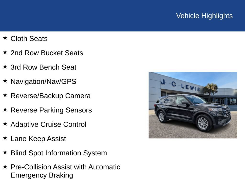 Certified 2026 Ford Explorer Active RWD image 32