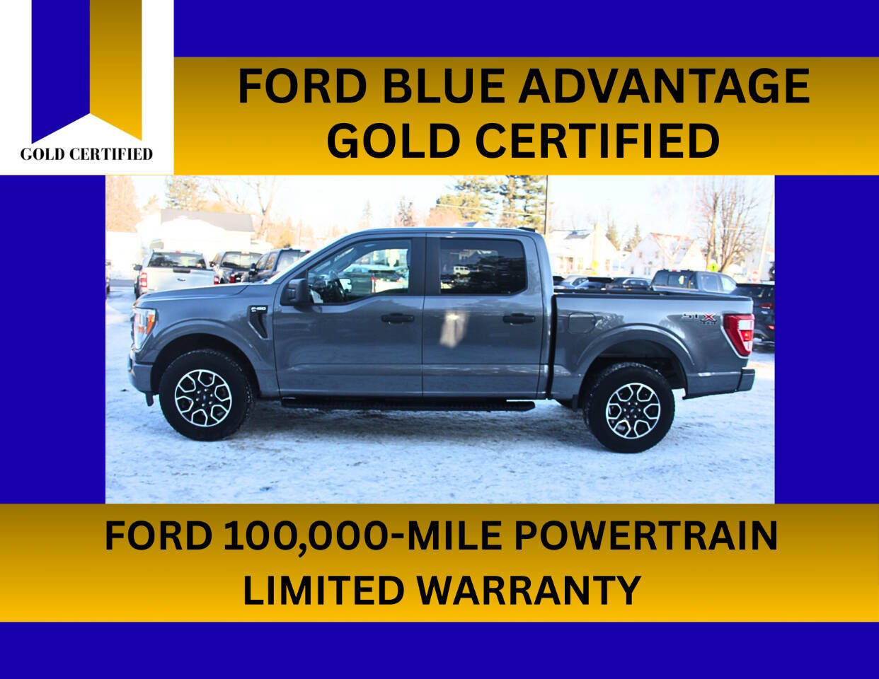 Certified 2022 Ford F150 XL w/ STX Appearance Package