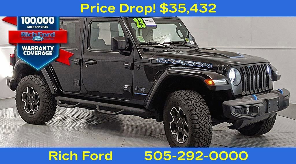 Used 2023 Jeep Wrangler Unlimited Rubicon 4xe