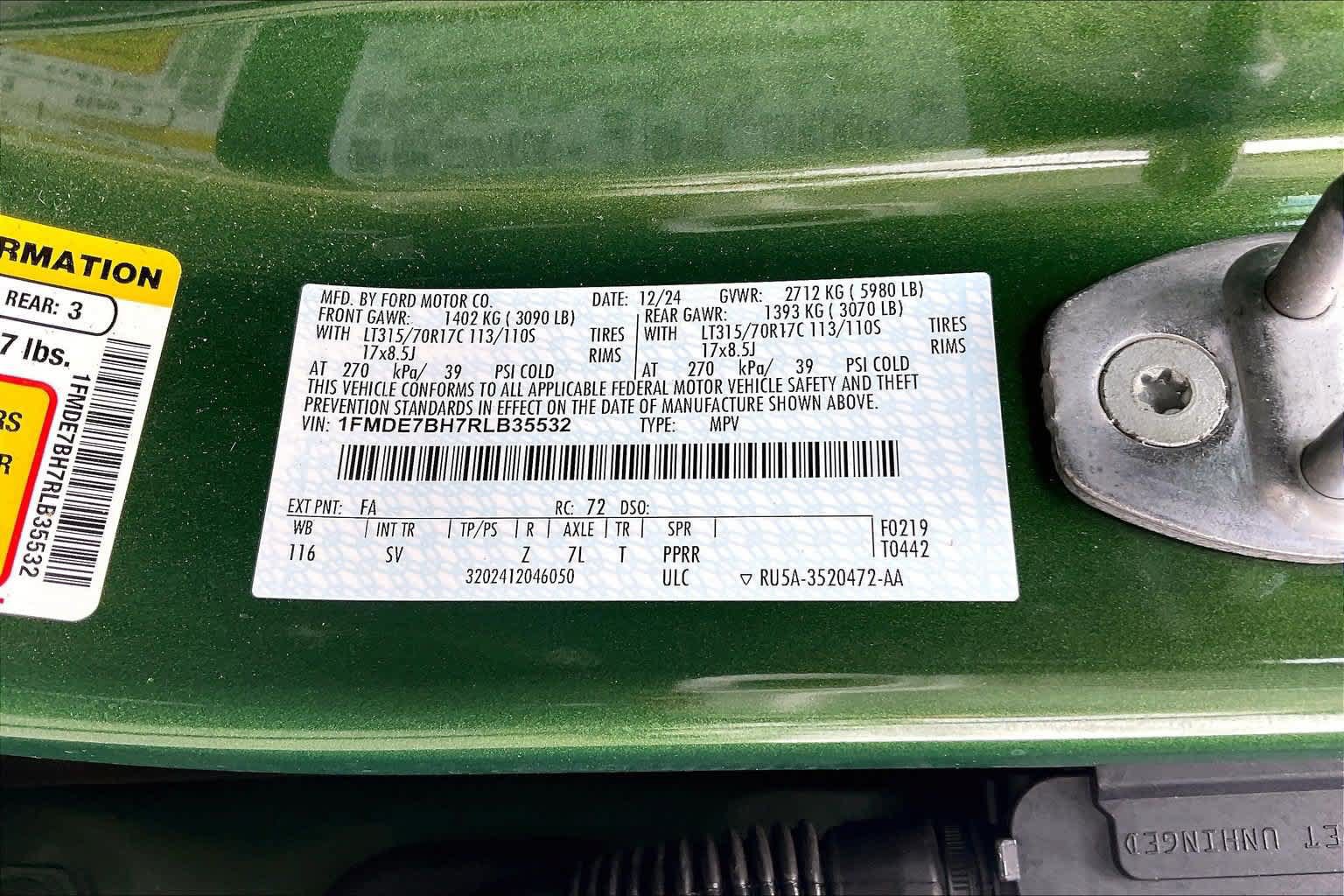 Certified 2024 Ford Bronco Big Bend AWD/4WD image 20