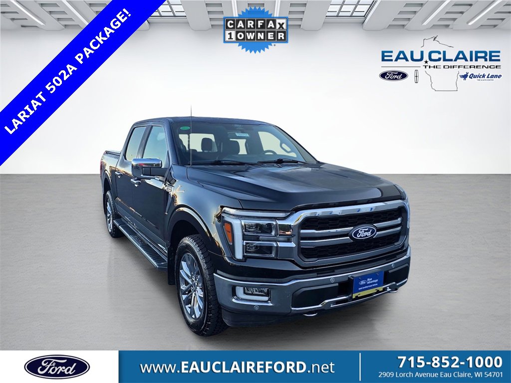 Certified 2024 Ford F150 Lariat w/ Equipment Group 502A High