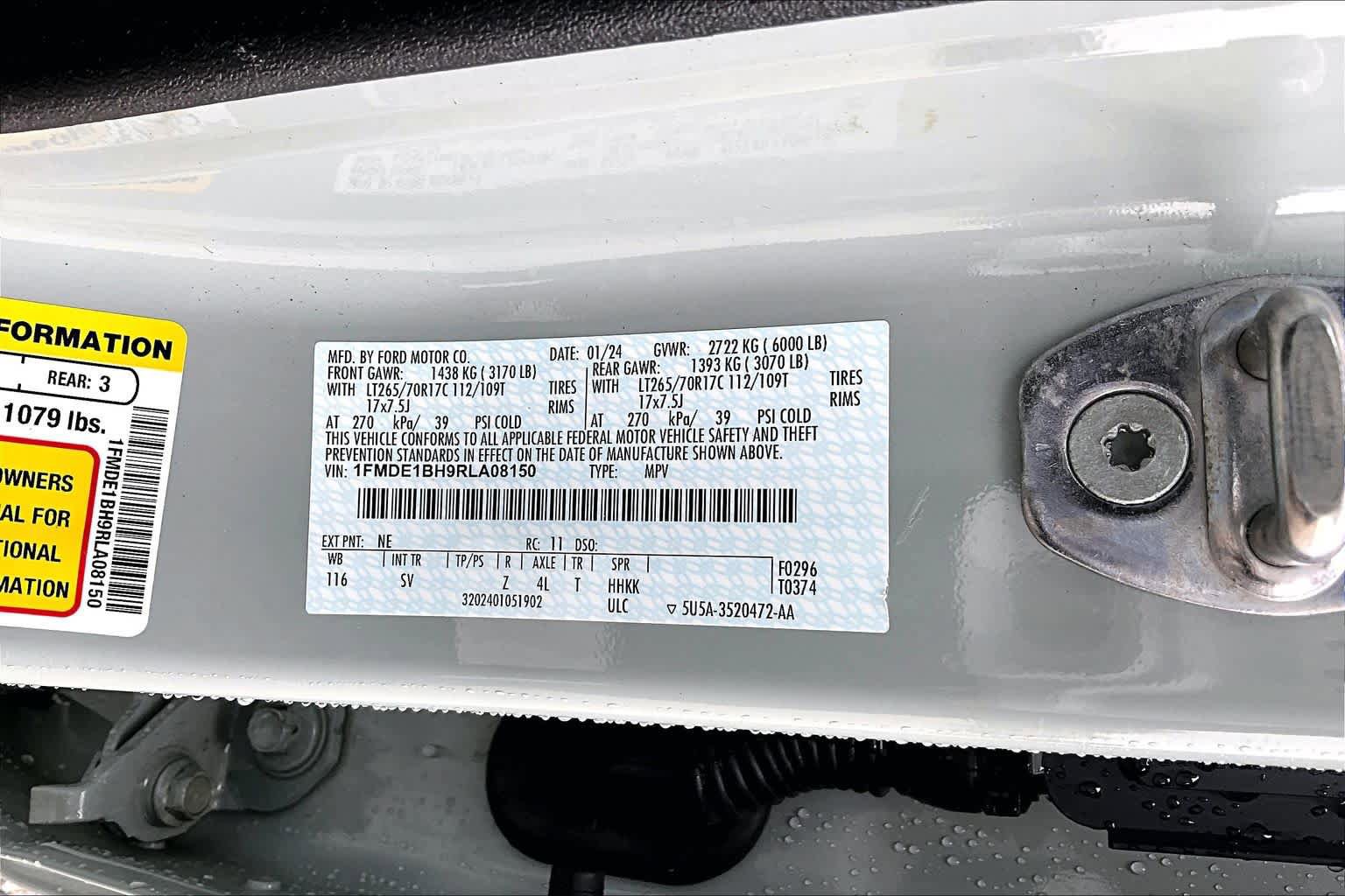 Certified 2024 Ford Bronco Black Diamond AWD/4WD image 34