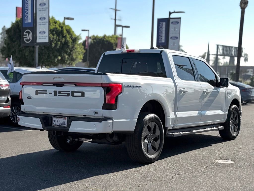 Certified 2023 Ford F150 Lightning Lariat w/ Equipment Group 511A High image 10
