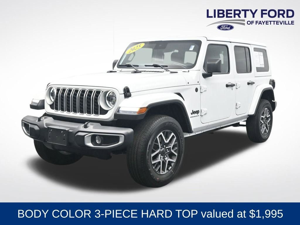 Used 2025 Jeep Wrangler Sahara AWD/4WD image 1