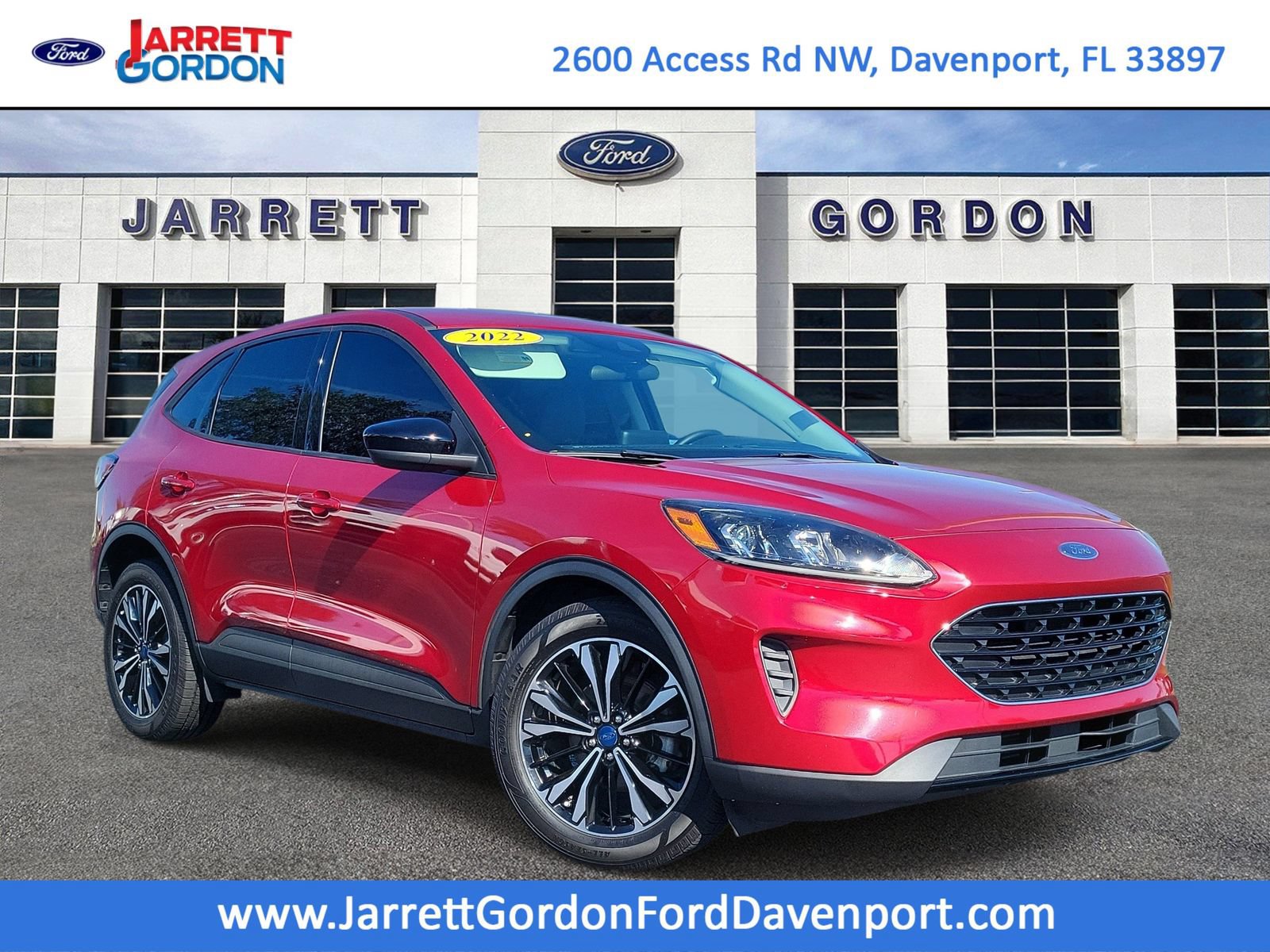Certified 2022 Ford Escape SE w/ SE Sport Appearance Package FWD 360° Tour