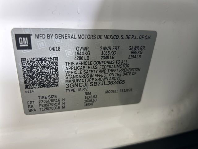 Used 2018 Chevrolet Trax LT w/ LT Convenience Package image 22