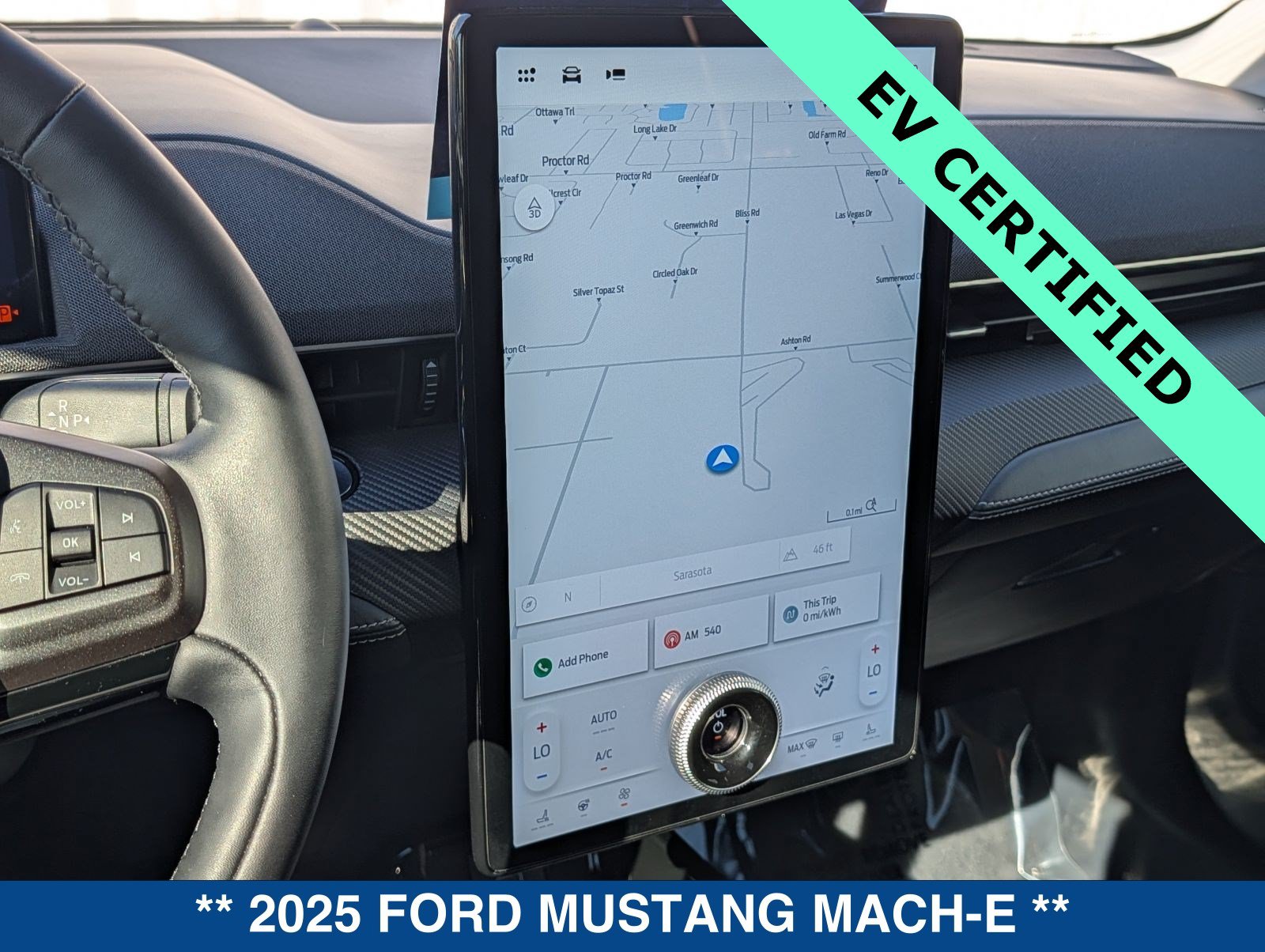 Certified 2025 Ford Mustang Mach-E Select w/ Comfort Package Lite RWD image 30