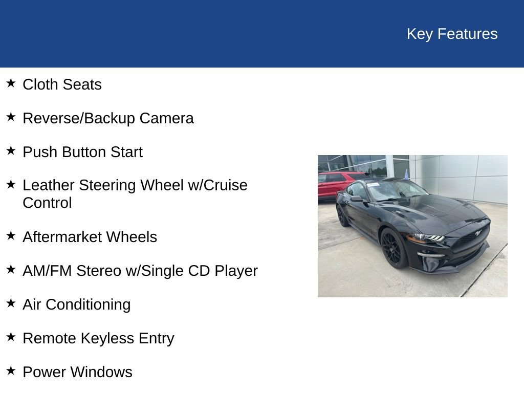 Certified 2018 Ford Mustang Coupe RWD image 28