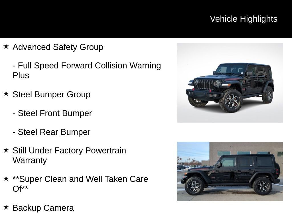 Used 2020 Jeep Wrangler Unlimited Rubicon w/ Dual Top Group image 31