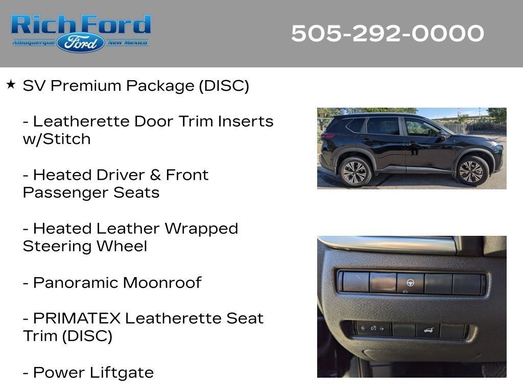 Used 2023 Nissan Rogue SV w/ SV Premium Package AWD/4WD image 12