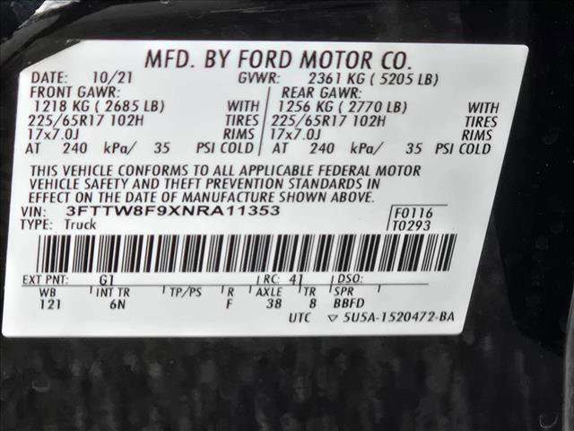 Certified 2022 Ford Maverick Lariat w/ Lariat Luxury Package image 21