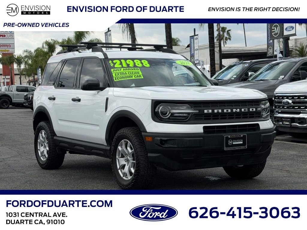 Certified 2021 Ford Bronco Sport