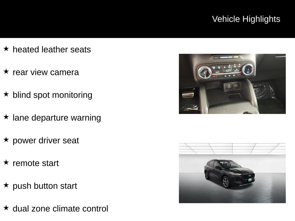 Certified 2024 Ford Escape ST-Line AWD/4WD image 11