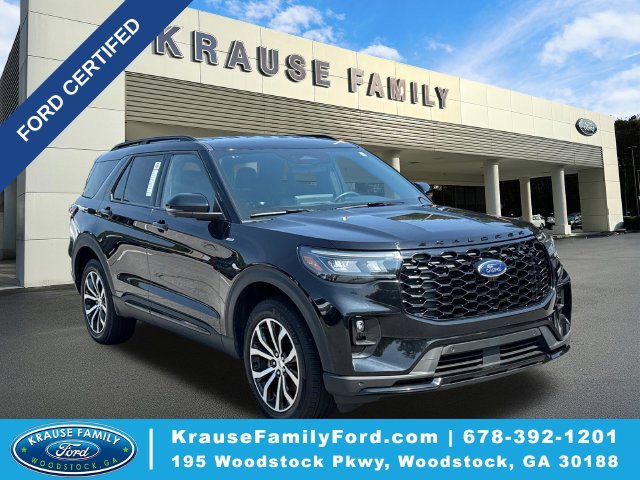 Certified 2025 Ford Explorer ST-Line AWD/4WD image 1