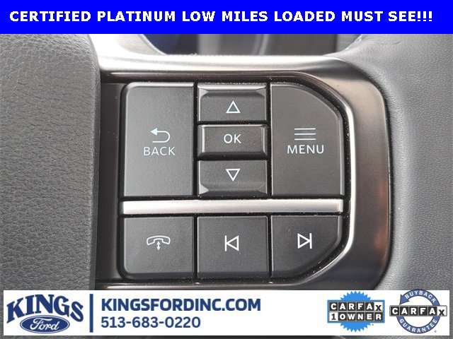 Certified 2024 Ford F150 Platinum w/ Equipment Group 702A High image 22