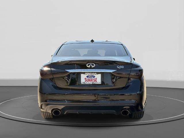 Used 2023 INFINITI Q50 Luxe w/ Cargo Package RWD image 6