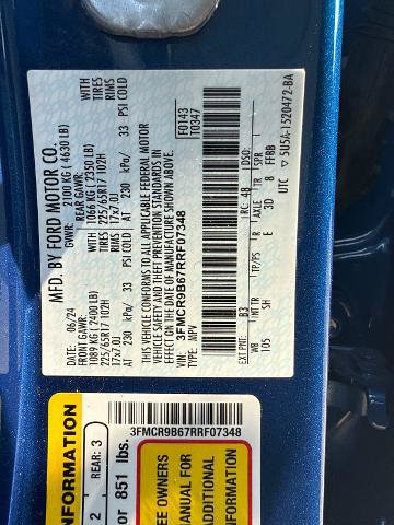 Certified 2024 Ford Bronco Sport Big Bend w/ Convenience Package AWD/4WD image 15