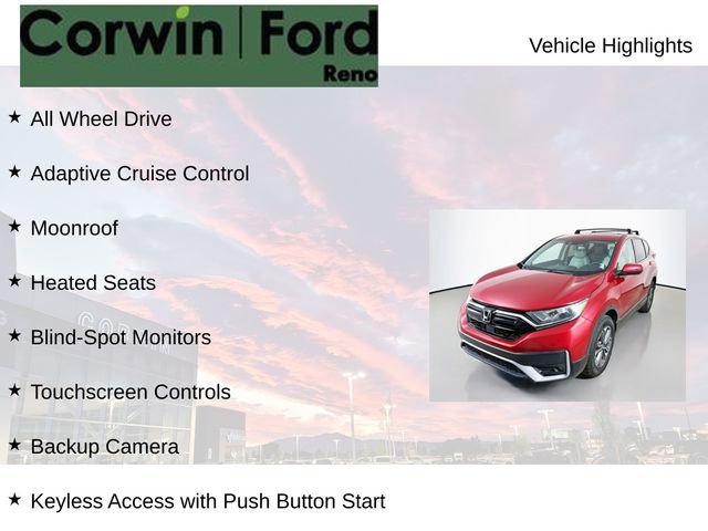 Used 2021 Honda CR-V EX-L image 2