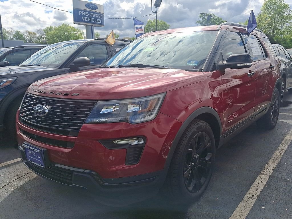 Certified 2019 Ford Explorer Sport w/ Equipment Group 401A AWD/4WD image 3