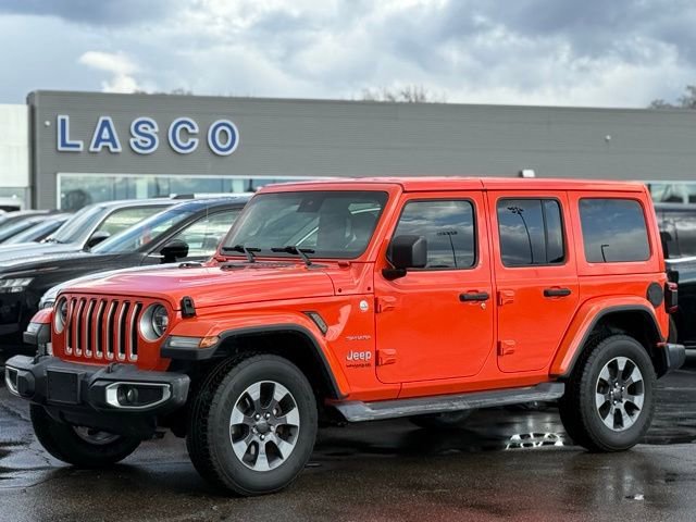 Used 2019 Jeep Wrangler Unlimited Sahara w/ Advanced Safety Group image 1