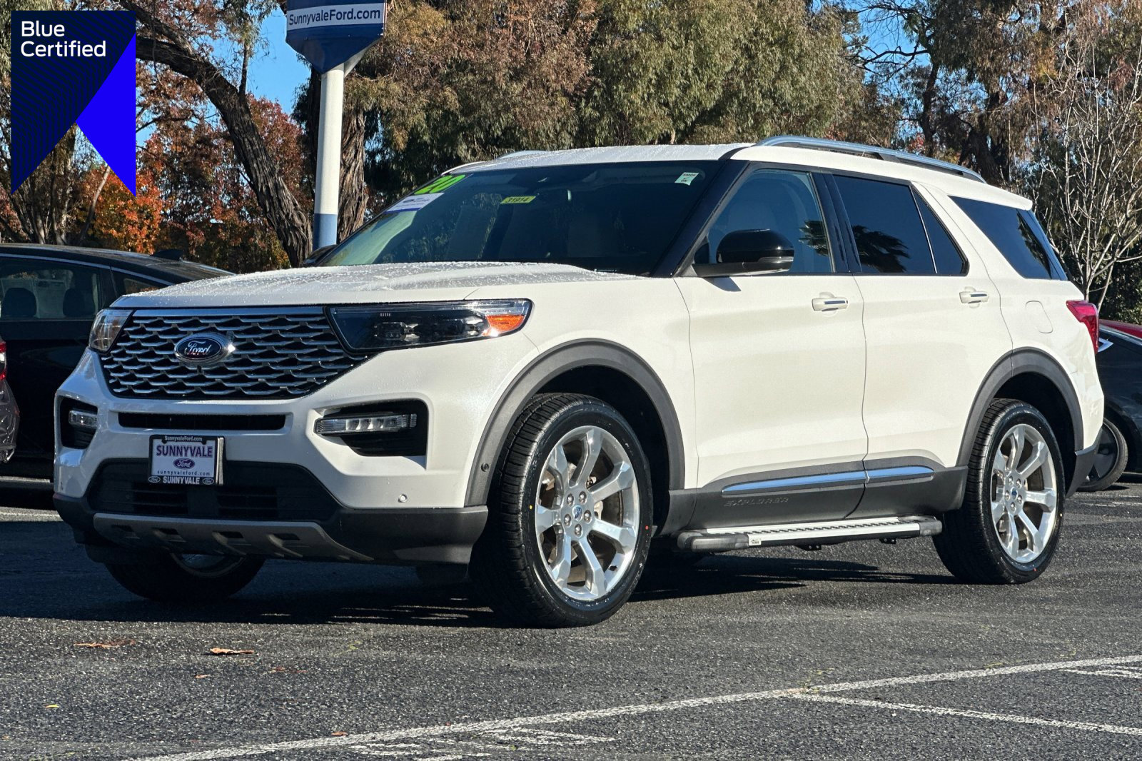 Certified 2020 Ford Explorer Platinum w/ Premium Technology Package