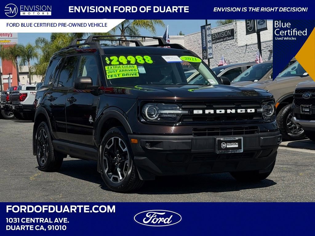 Certified 2021 Ford Bronco Sport Outer Banks AWD/4WD image 1