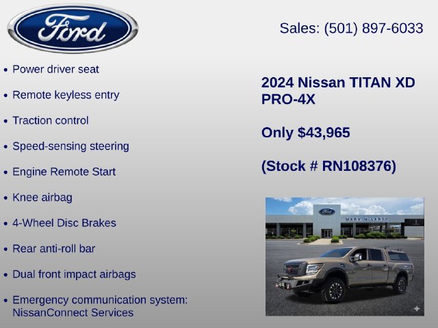 Used 2024 Nissan Titan PRO-4X w/ Pro-4x Convenience Package AWD/4WD image 24