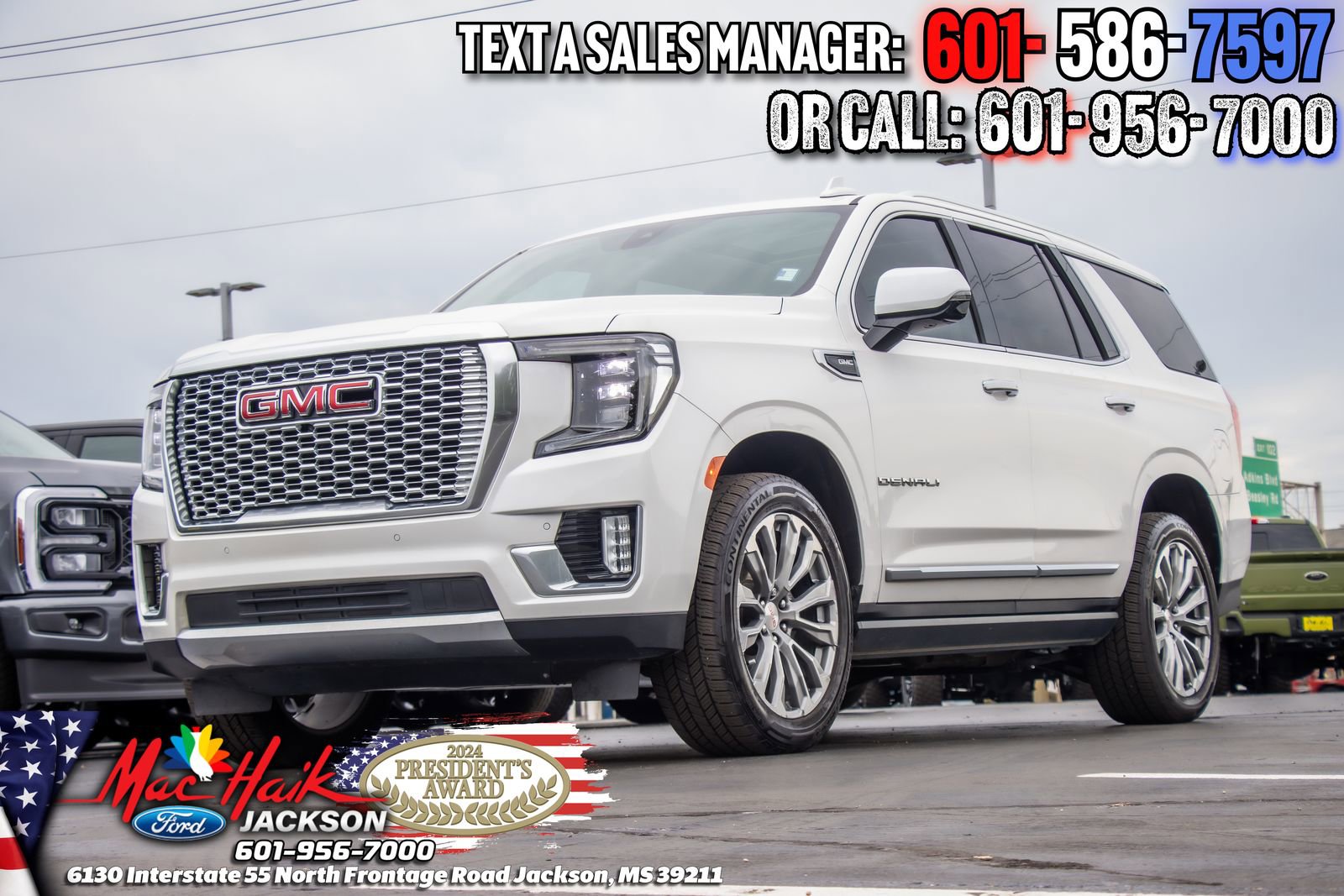 Used 2021 GMC Yukon Denali w/ Denali Premium Package RWD image 4