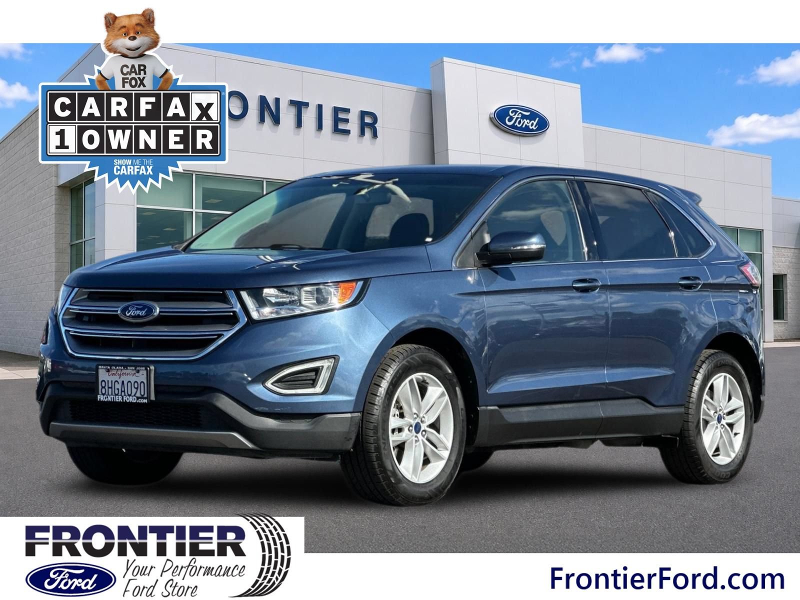 Certified 2018 Ford Edge SEL w/ Class II Trailer Tow Package AWD/4WD image 9