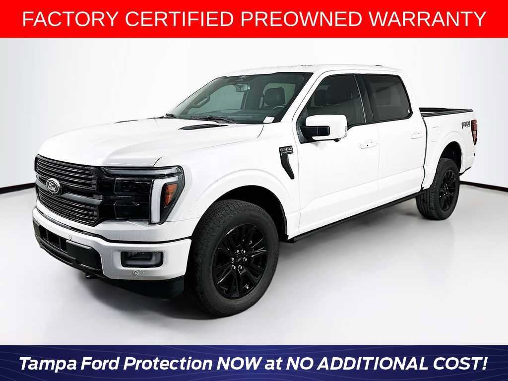Certified 2025 Ford F150 Platinum w/ Equipment Group 702A High AWD/4WD image 1