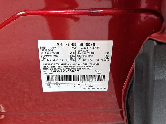 Certified 2022 Ford Edge SEL w/ Convenience Package AWD/4WD image 28