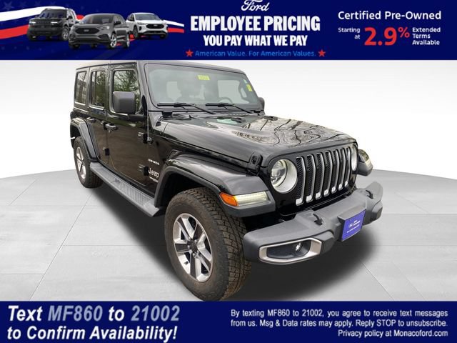 Used 2019 Jeep Wrangler Unlimited Sahara
