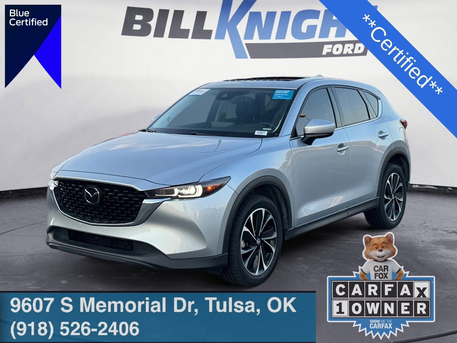 Used 2022 MAZDA CX-5 AWD 2.5 S w/ Premium Package