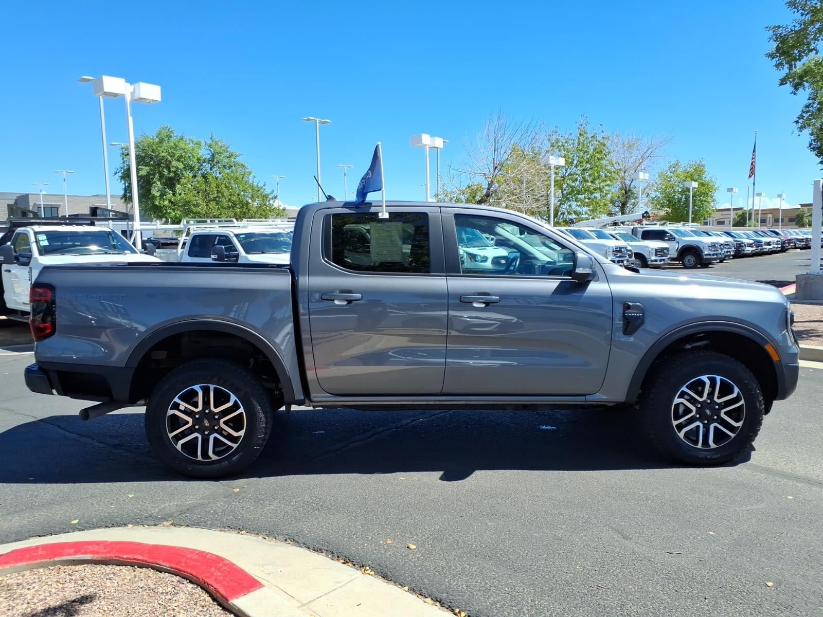 Certified 2025 Ford Ranger Lariat w/ Trailer Tow Package RWD image 3