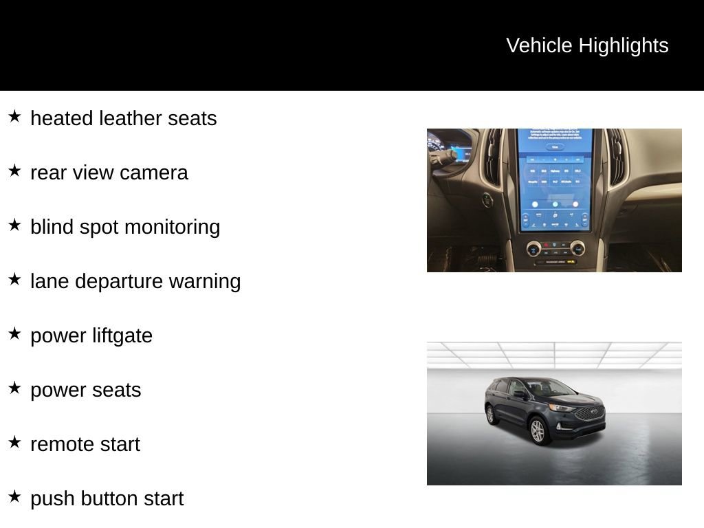 Certified 2024 Ford Edge SEL w/ Convenience Package image 10
