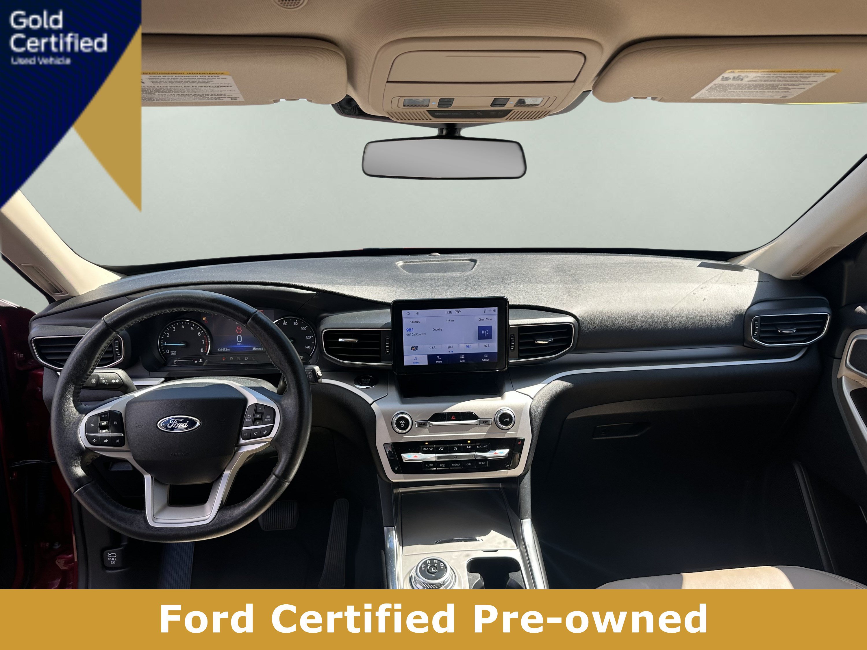 Certified 2022 Ford Explorer XLT w/ Equipment Group 202A AWD/4WD image 12