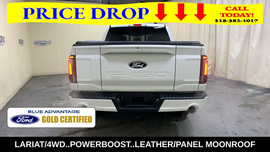 Certified 2025 Ford F150 Lariat w/ Equipment Group 502A High AWD/4WD image 4