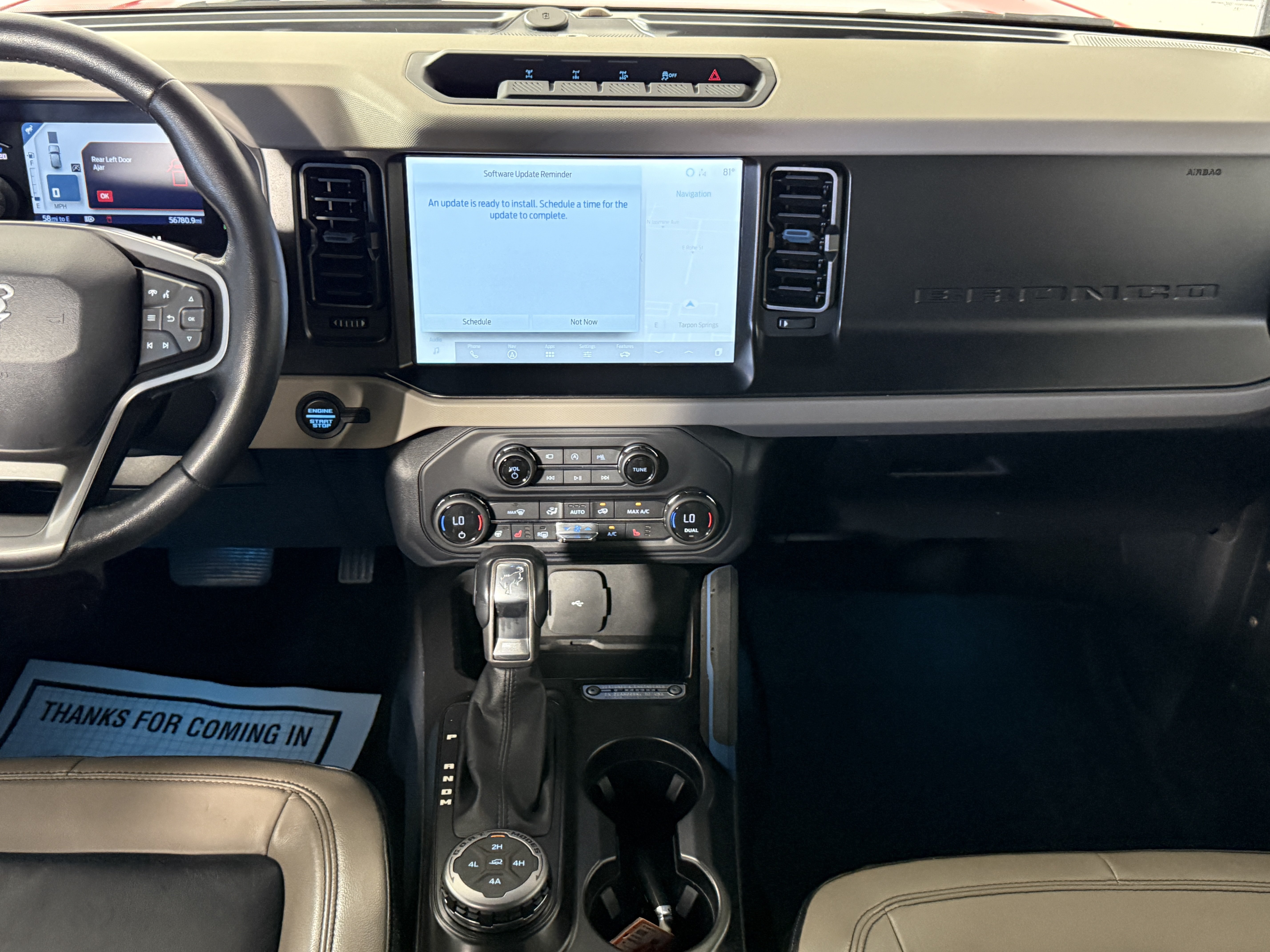 Certified 2021 Ford Bronco Wildtrak AWD/4WD image 12