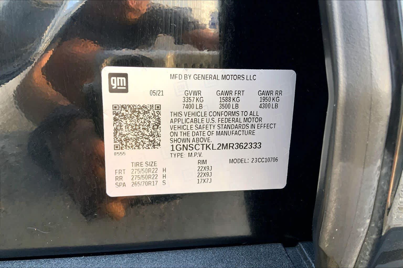 Used 2021 Chevrolet Tahoe High Country RWD image 36