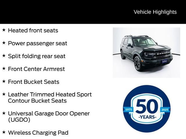 Certified 2023 Ford Bronco Sport Outer Banks w/ Tech Package image 16