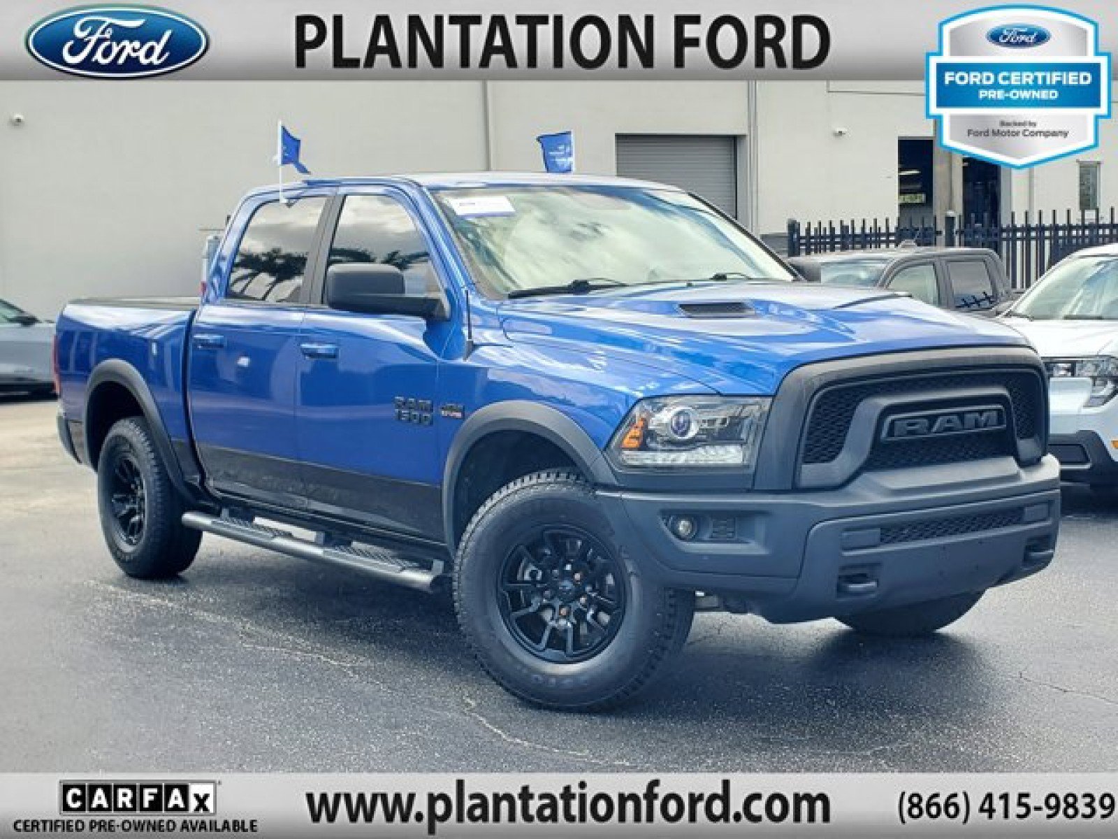 Used 2017 RAM 1500 Rebel w/ Ram 1500 Black Rebel Group image 1