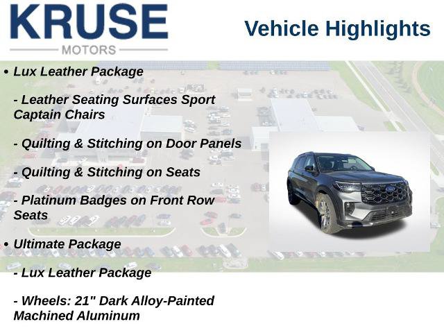 Certified 2025 Ford Explorer Platinum w/ Ultimate Package AWD/4WD image 10