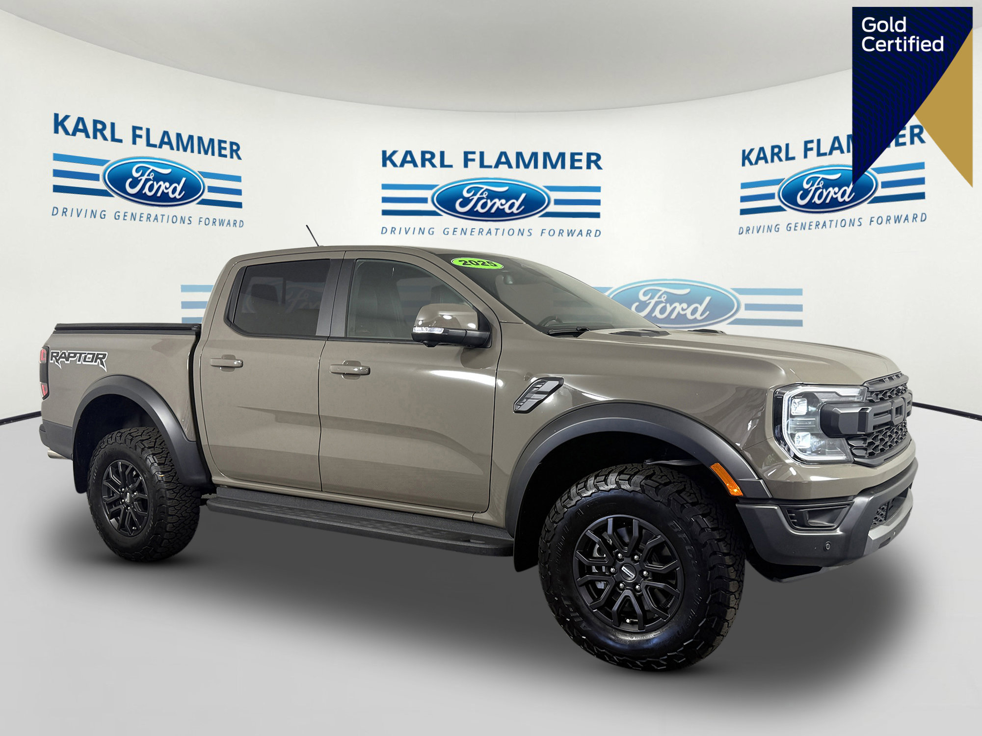 Certified 2025 Ford Ranger Raptor AWD/4WD image 1